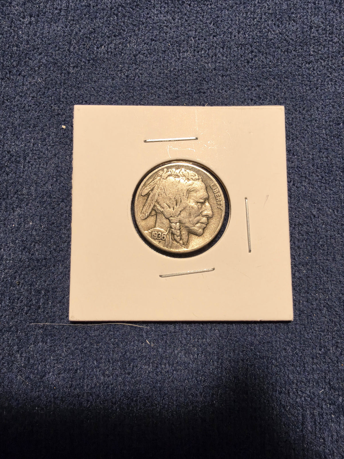 1936-D Buffalo Nickel