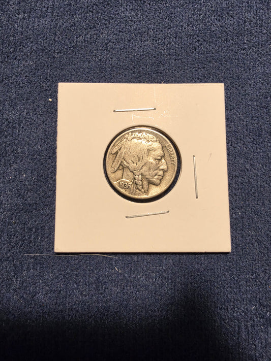 1936-D Buffalo Nickel