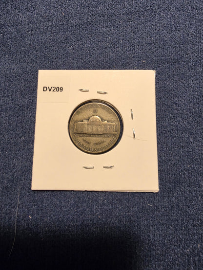 1944-D Jefferson Wartime Nickel