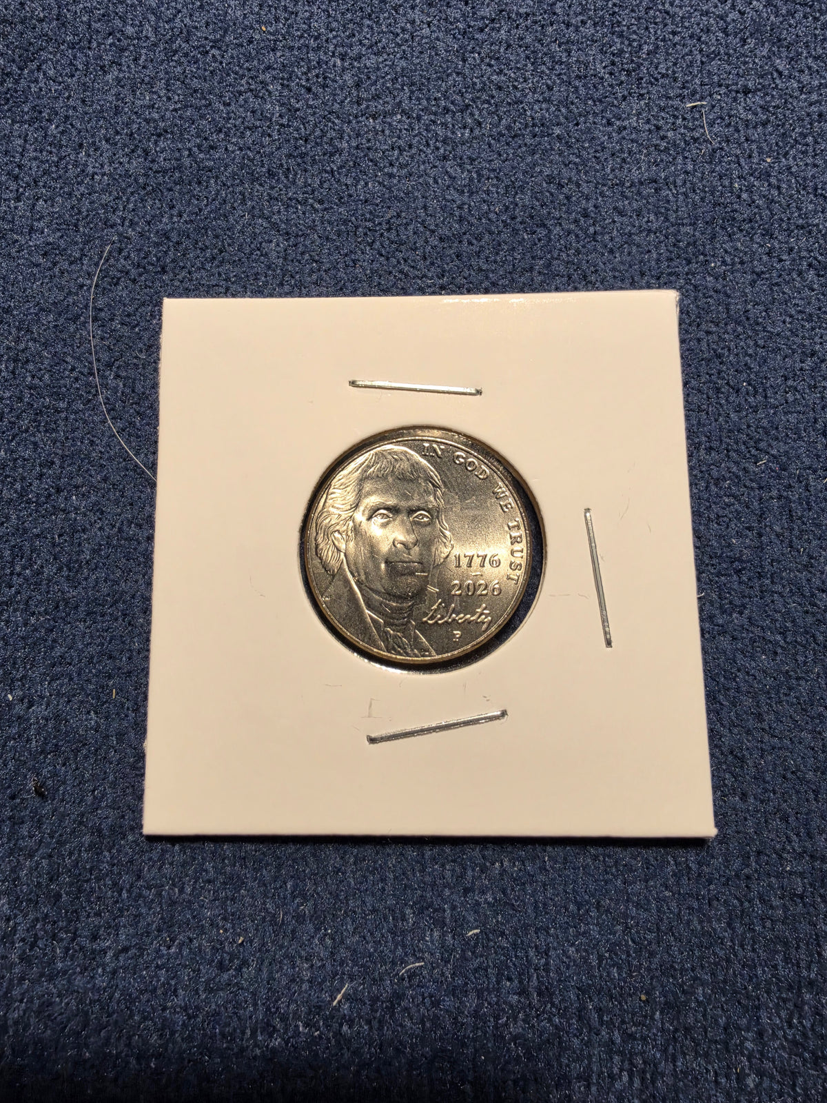 2026 P/D PAIR - Jefferson Nickel
