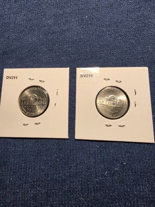 2026 P/D PAIR - Jefferson Nickel