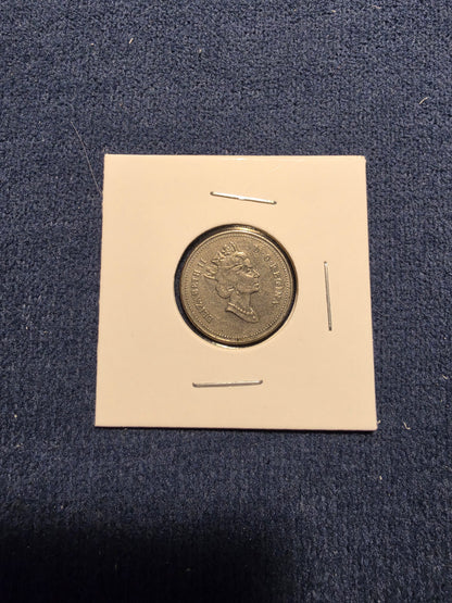 1990 Canadian 5-Cent Nickel