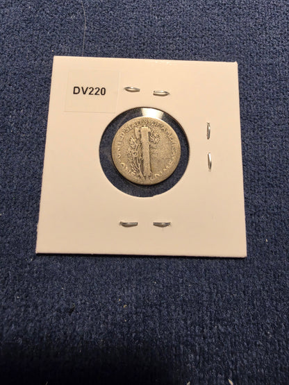 1927-S Mercury Dime