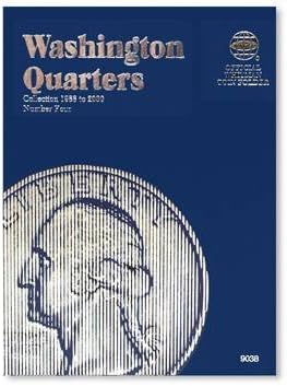Coin Folder (SET OF 4), Washington Quarters Collection, 1932-2000