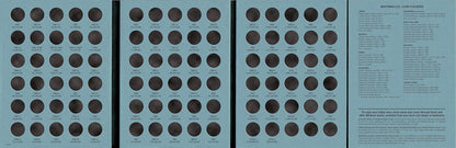 Coin Folder, Lincoln Cents Collection #2, 1941-1974