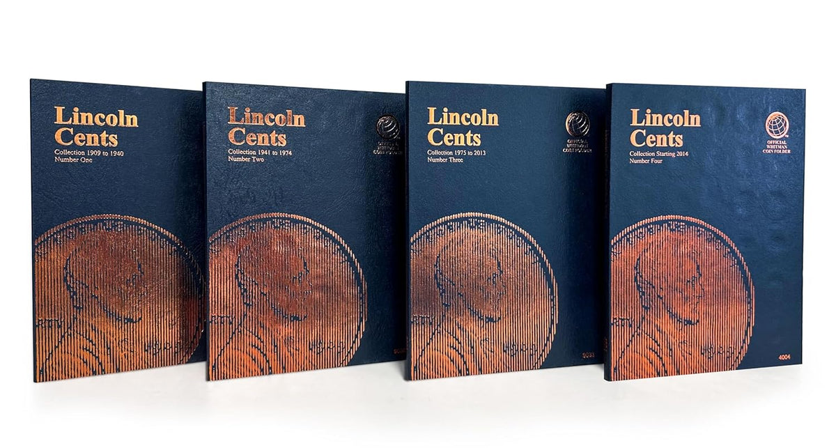Coin Folder, Lincoln Cents Collection #2, 1941-1974