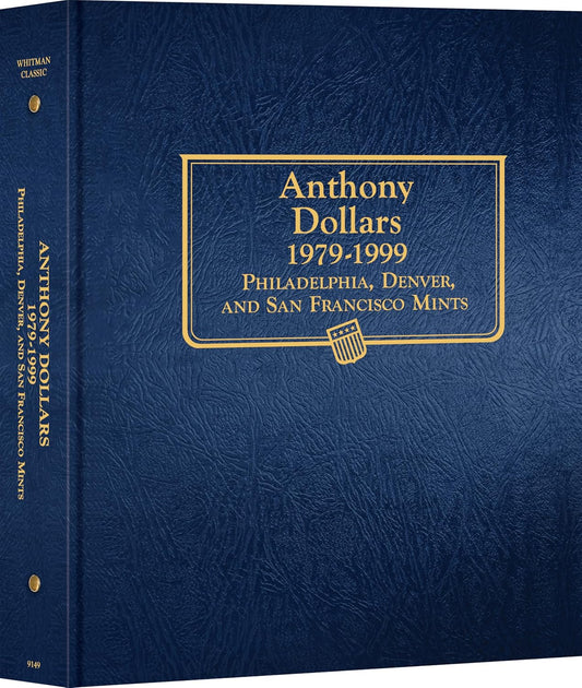 Coin Album, Susan B. Anthony Dollar, 1979-1999 (P,D,S)