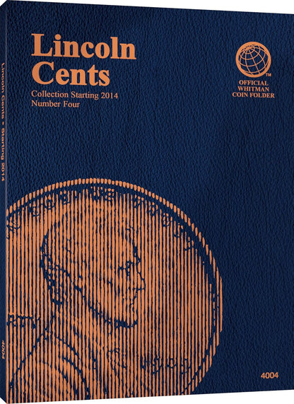 Coin Folder (SET OF 4), Lincoln Cents Collection, 1909-Present