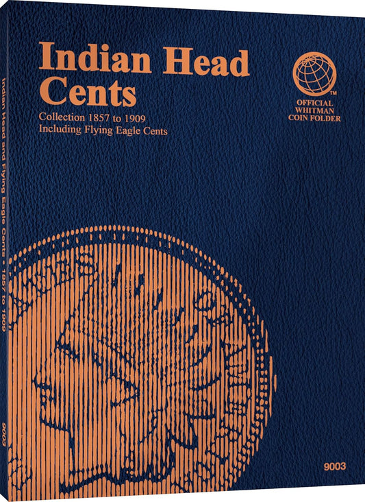 Coin Folder, Indian Head Cents, 1857-1909