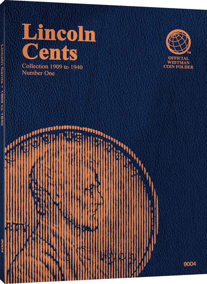Coin Folder (SET OF 4), Lincoln Cents Collection, 1909-Present