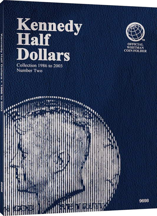 Coin Folder, Kennedy Half Dollars #2, 1986-2003