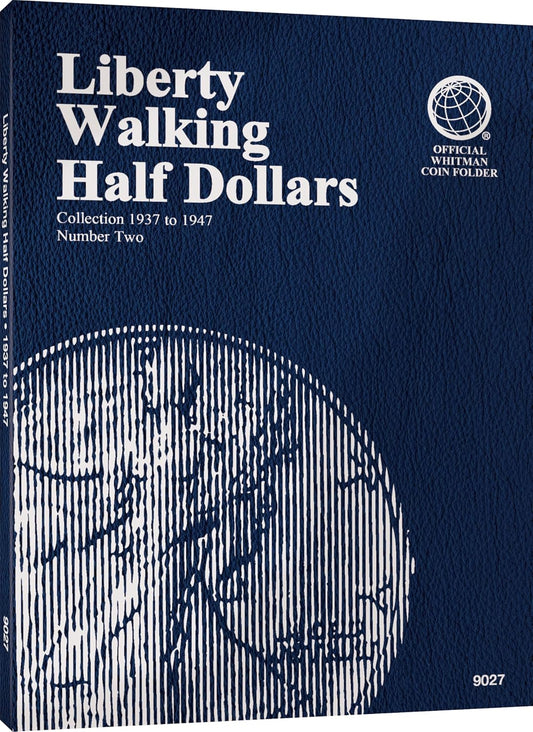 Coin Folder, Liberty Walking Half Dollar #2, 1937-1947
