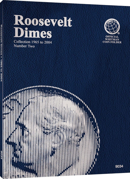 Coin Folder, Roosevelt Dimes #2, 1964-2004