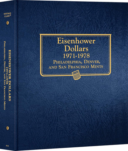 Coin Album - Eisenhower Dollars: 1971-1978 (P, D, & S Mints)