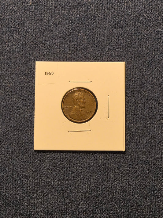 1953 Lincoln Wheat Penny