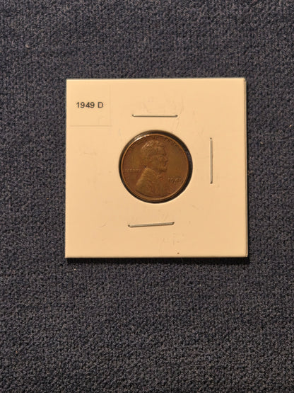 1949-D Lincoln Wheat Penny