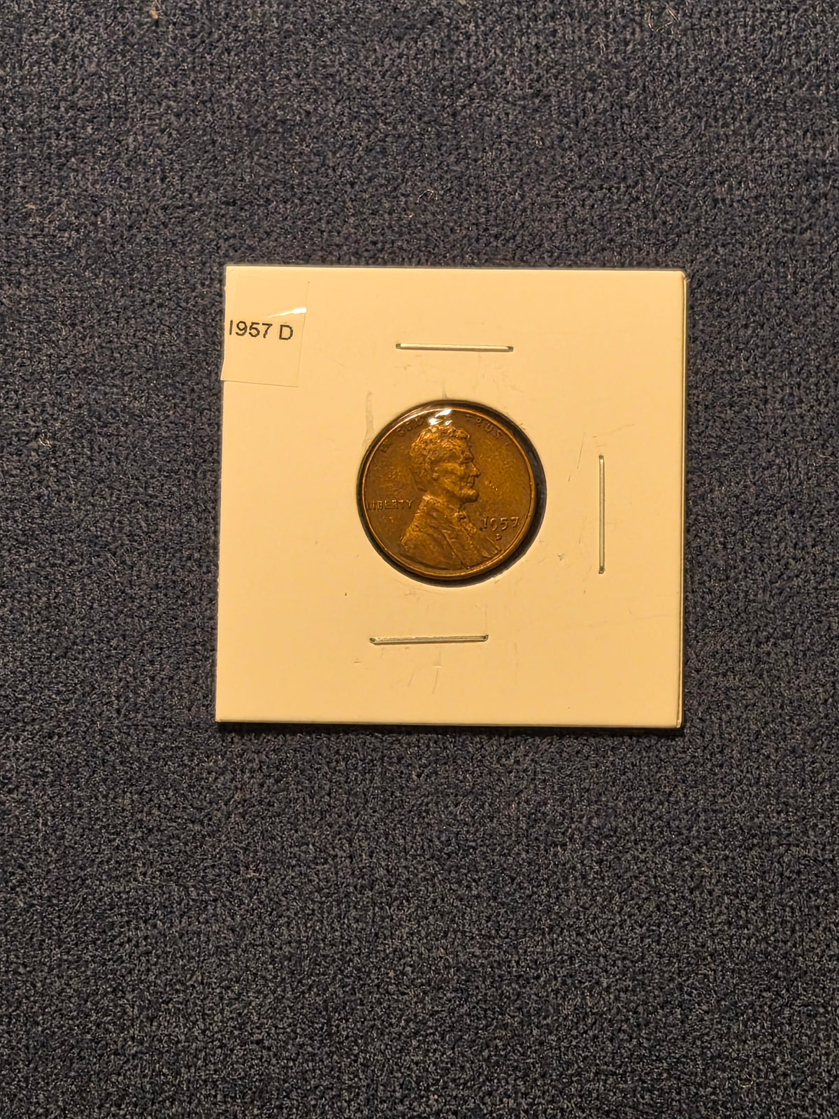 1957-D Lincoln Wheat Penny