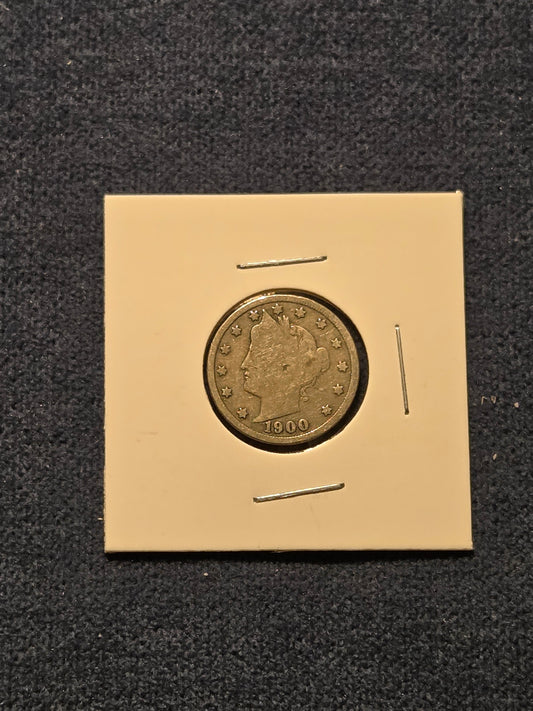1900 Liberty Head “V” Nickel
