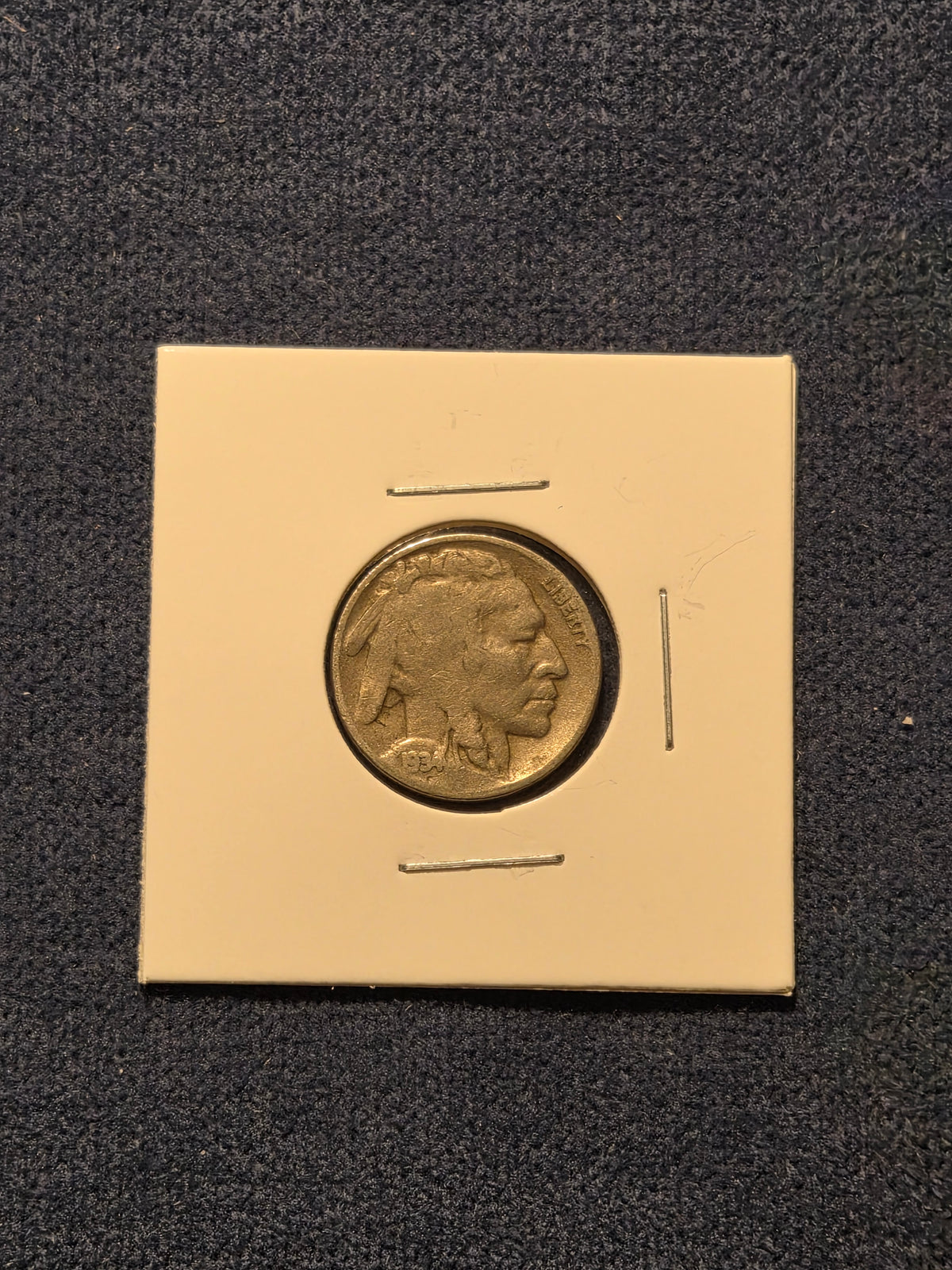 1934-D Buffalo Nickel