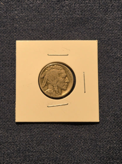 1935-D Buffalo Nickel