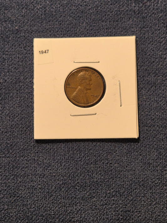 1947 Lincoln Wheat Penny