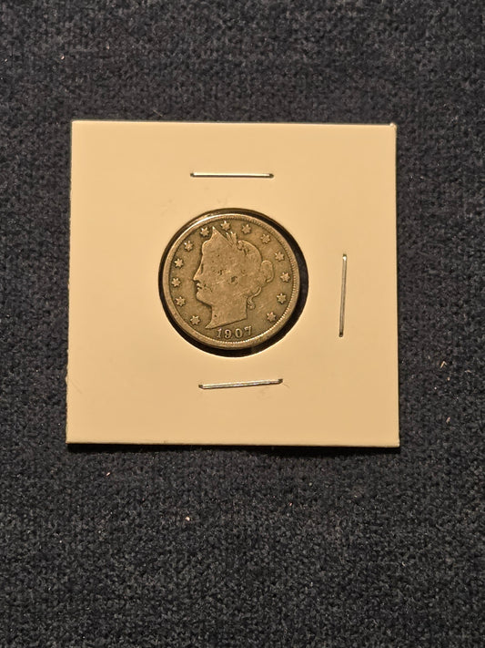 1907 Liberty Head “V” Nickel
