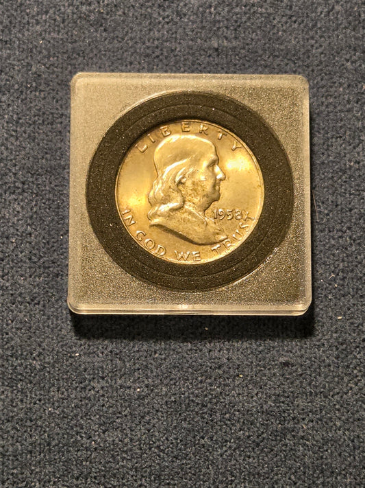 1958-D Franklin Half Dollar