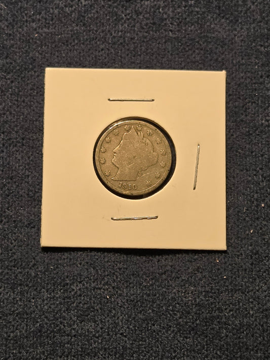 1910 Liberty Head “V” Nickel